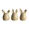 DBKD Triplets paashaas 3-pack, Shiny yellow< Paasdecoratie
