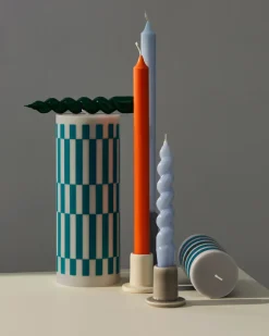 HAY Tube kandelaar 5 cm, Off-white< Kandelaars