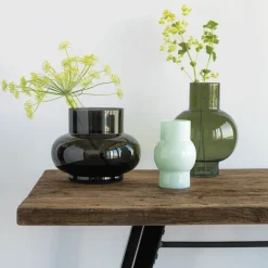 URBAN NATURE CULTURE Tummy A vaas 24 cm, Duck green< Vazen