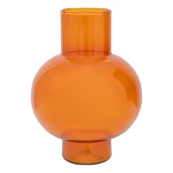 URBAN NATURE CULTURE Tummy A vaas 24 cm, Orange rust< Vazen