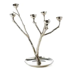 POLSPOTTEN Twiggy kandelaar S 35 cm, Zilver< Kandelaars