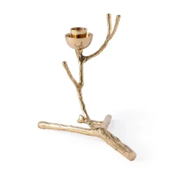 POLSPOTTEN Twiggy kandelaar XS 14 cm, Goud< Kandelaars