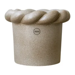 DBKD Twine bloempot Ø14 cm, Beige< Bloempotten