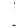Tell Me More Twist vloerkandelaar 80 cm, Zwart< Kandelaars