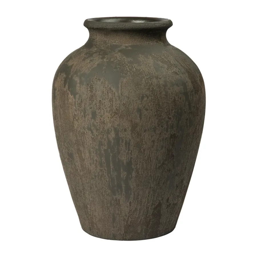 Broste Copenhagen Uma vaas, Rustiek donkerbruin, 40 cm< Vazen