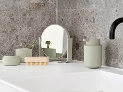 Zone Denmark Ume tafelspiegel met 5x vergroting 19x19,5 cm, Eucalyptus< Tafelspiegels
