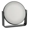 Zone Denmark Ume tafelspiegel met 5x vergroting 19x19,5 cm, Black< Tafelspiegels