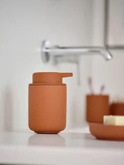 Zone Denmark Ume tandenborstelbeker, Terracotta< Tandenborstelhouders