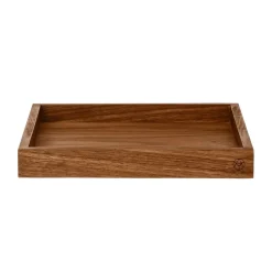 AYTM Unity dienblad vierkant walnoot, klein< Decoratieve Accessoires|Decoratieve Dienbladen
