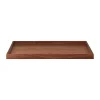 AYTM Unity square dienblad walnoot, X-Large< Decoratieve Accessoires|Decoratieve Dienbladen