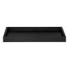 AYTM Unity square dienblad zwartgebeitst essen, Small< Decoratieve Accessoires|Decoratieve Dienbladen