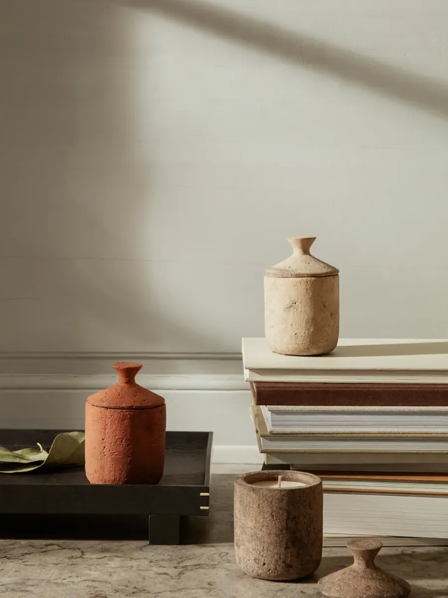 Ferm Living Ura geurkaars, Chamomille Scent< Geurkaarsen & Aroma Diffusers