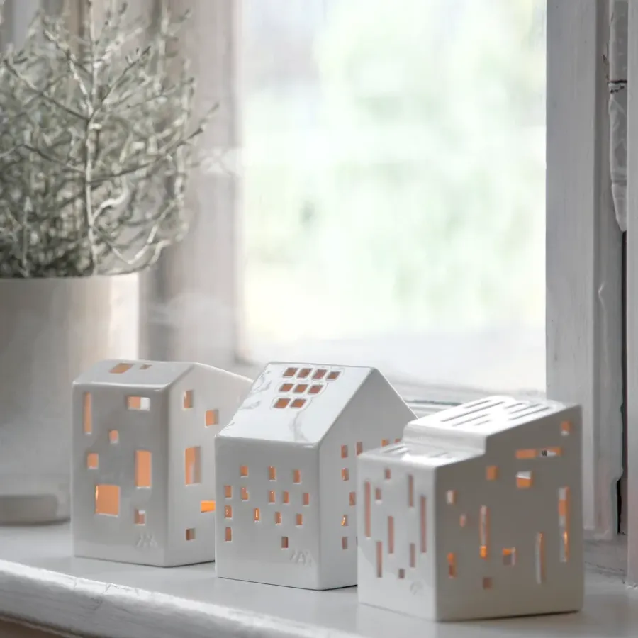 Kähler Urbania kaarsenhouder klein, klassisk< Kaarsenhouders & Kaarsenborden