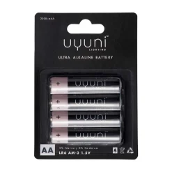 Uyuni Lighting Uyuni Batterijen 4-pack, AA< Kaarsenaccessoires