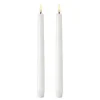 Uyuni Lighting Uyuni Led Dinerkaarsen wit 2-pack, 25,2 cm< Led-Kaarsen