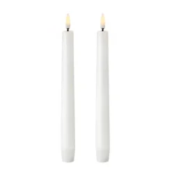 Uyuni Lighting Uyuni Led Dinerkaarsen wit 2-pack, 20,5 cm< Led-Kaarsen