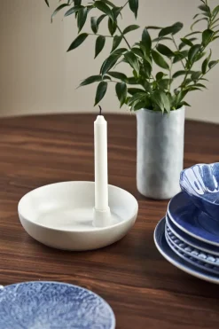 Scandi Living Valley kandelaar Ø21 cm, Wit< Kandelaars