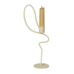 Ferm Living Valse kandelaar high, Cashmere< Kandelaars