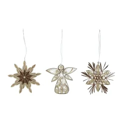 Watt & Veke Vega kerstdecoratie 3-delig, White< Kerstdecoraties