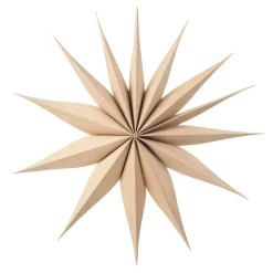 Broste Copenhagen Venok kerstster 40 cm., beige< Kerstdecoraties