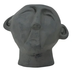 Bloomingville Vesla decoratie 16 cm, Zwart< Sculpturen & Porseleinen Beelden