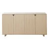 1898 Vidja sideboard, Witgepigmenteerd eikenhout< Ladekasten & Dressoirs