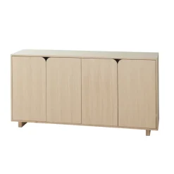 1898 Vidja sideboard, Witgepigmenteerd eikenhout< Ladekasten & Dressoirs