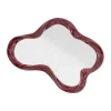Bloomingville Violeta wandspiegel 47x61,5 cm, Rood< Wandspiegels
