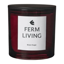 Ferm Living Vitto geurkaars 50 u, Dark Grape< Geurkaarsen & Aroma Diffusers