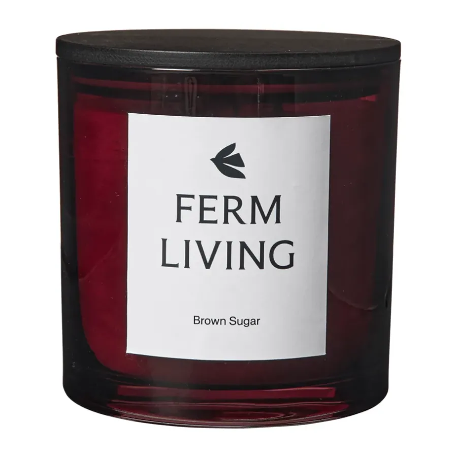 Ferm Living Vitto geurkaars 50 u, Dark Grape< Geurkaarsen & Aroma Diffusers