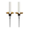 Sagaform Viva kaarsenmanchet 2-pack, Amber< Kaarsenaccessoires