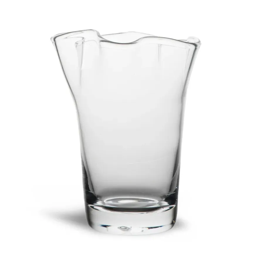 Sagaform Viva vaas klein 14,5 cm, Transparant< Vazen