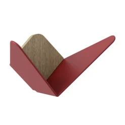 Umage Vlinder haakje medium, Robijnrood< Haken & Hangers