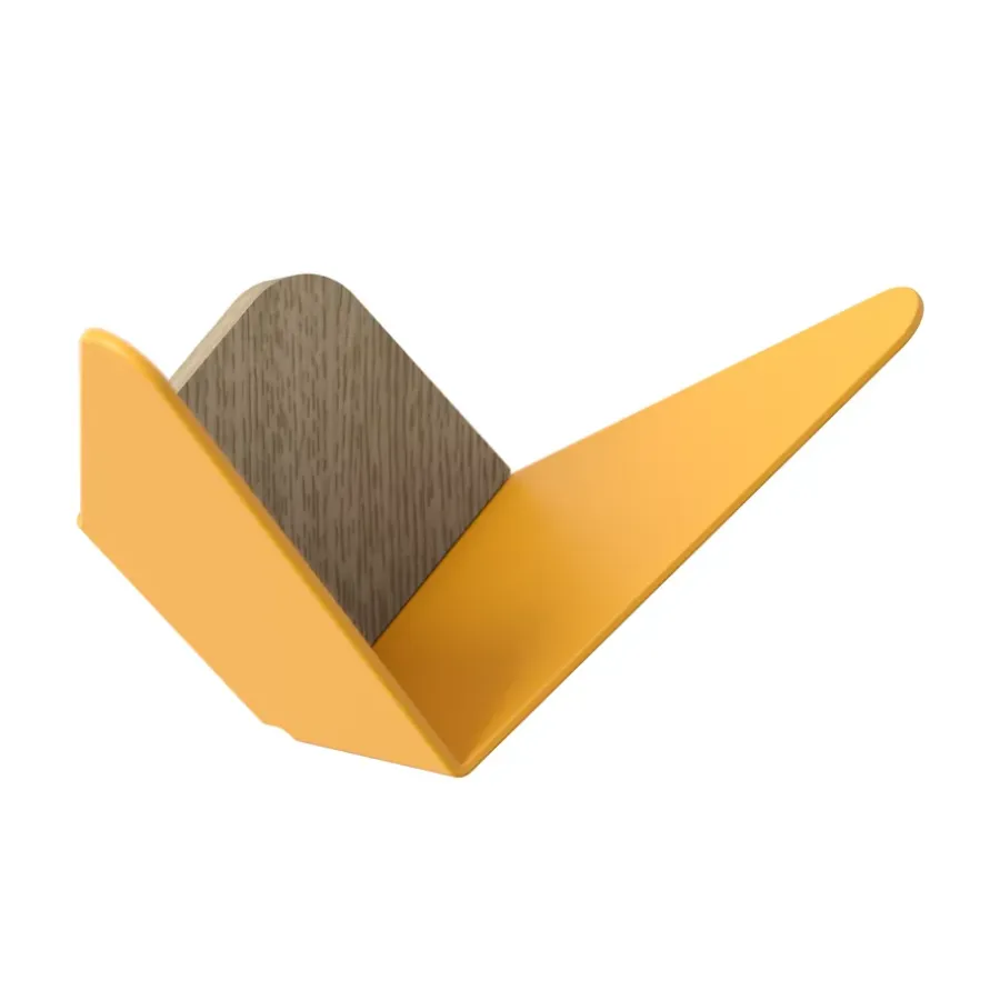 Umage Vlinder haakje medium, Saffraangeel< Haken & Hangers