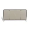Mavis Volt dressoir 80x148 cm, Beige-roestvrij staal< Ladekasten & Dressoirs