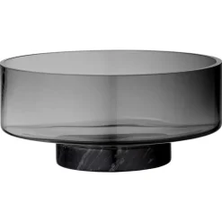 AYTM Volvi schaal 25 cm, Zwart< Decoratieve Schalen