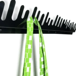 Design House Stockholm Wave wandhaak, zwart< Kapstokken & Hangrekken