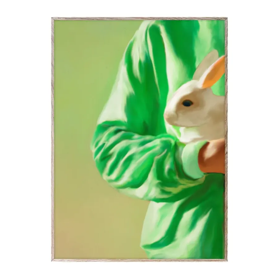 Paper Collective White Rabbit poster, 30x40 cm< Posters