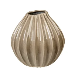 Broste Copenhagen Wide vaas - rainy day, 25 cm.< Vazen