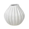 Broste Copenhagen Wide vaas ivory, 15 cm.< Vazen