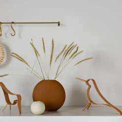 Cooee Design Woody Bird groot, Eikenhout< Paasdecoratie|Houten Beelden