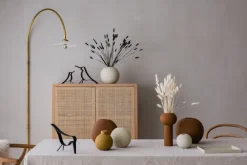 Cooee Design Woody Bird medium, Zwart gebeitst eikenhout< Paasdecoratie|Houten Beelden