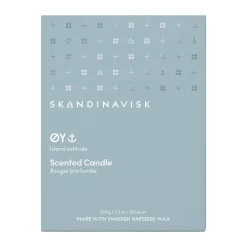 Skandinavisk Øy geurkaars met deksel, 200 g< Geurkaarsen & Aroma Diffusers