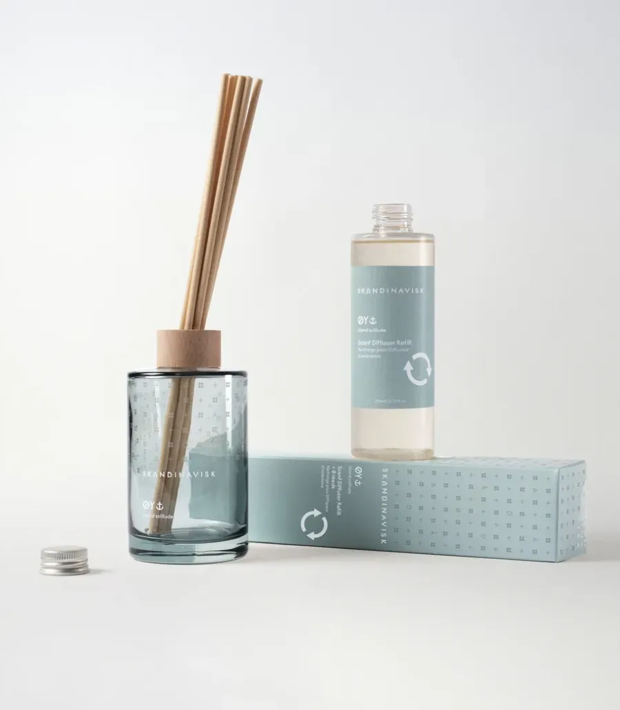 Skandinavisk Øy geurstokjes, 200 ml< Geurkaarsen & Aroma Diffusers