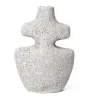 Ferm Living Yara kandelaar medium, Grijze Puimsteen< Kandelaars