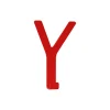 SMD Design Y-haak Maxi haak, rood< Haken & Hangers