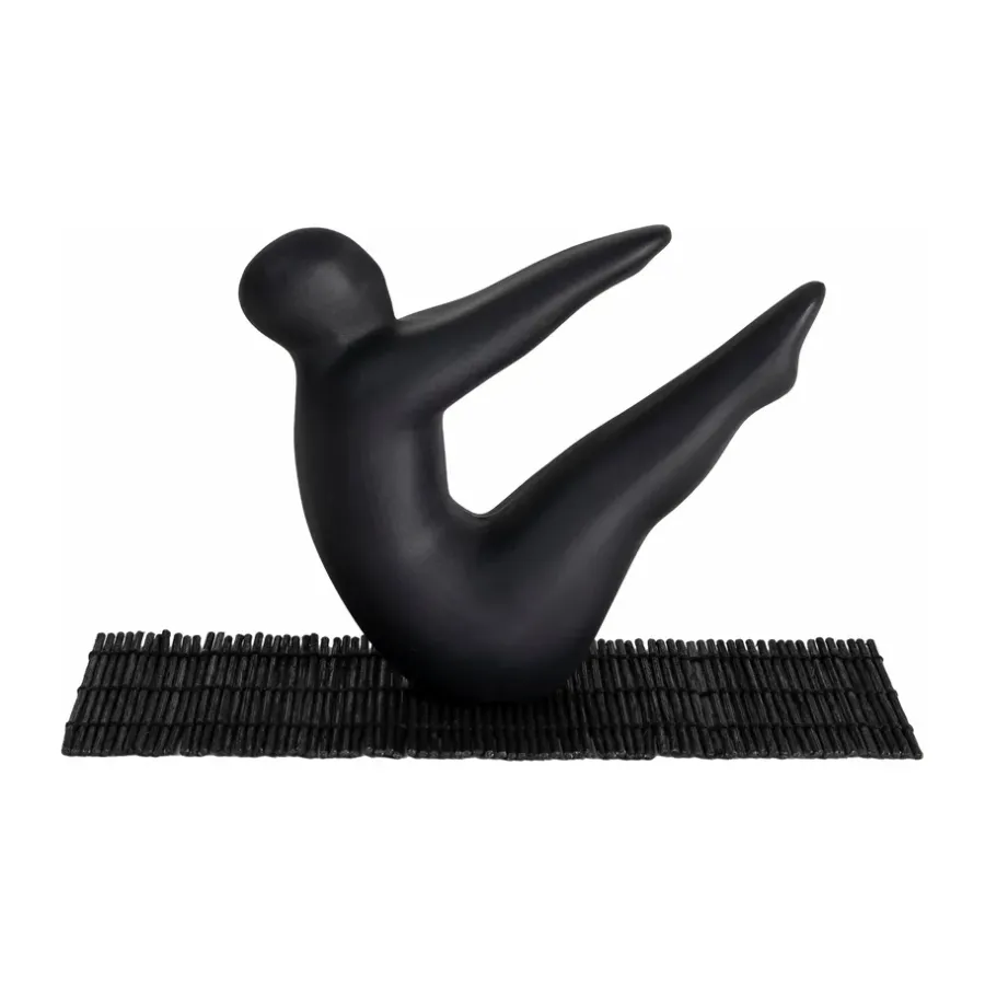 Design House Stockholm Yoga decoratie no. 2, Black< Sculpturen & Porseleinen Beelden