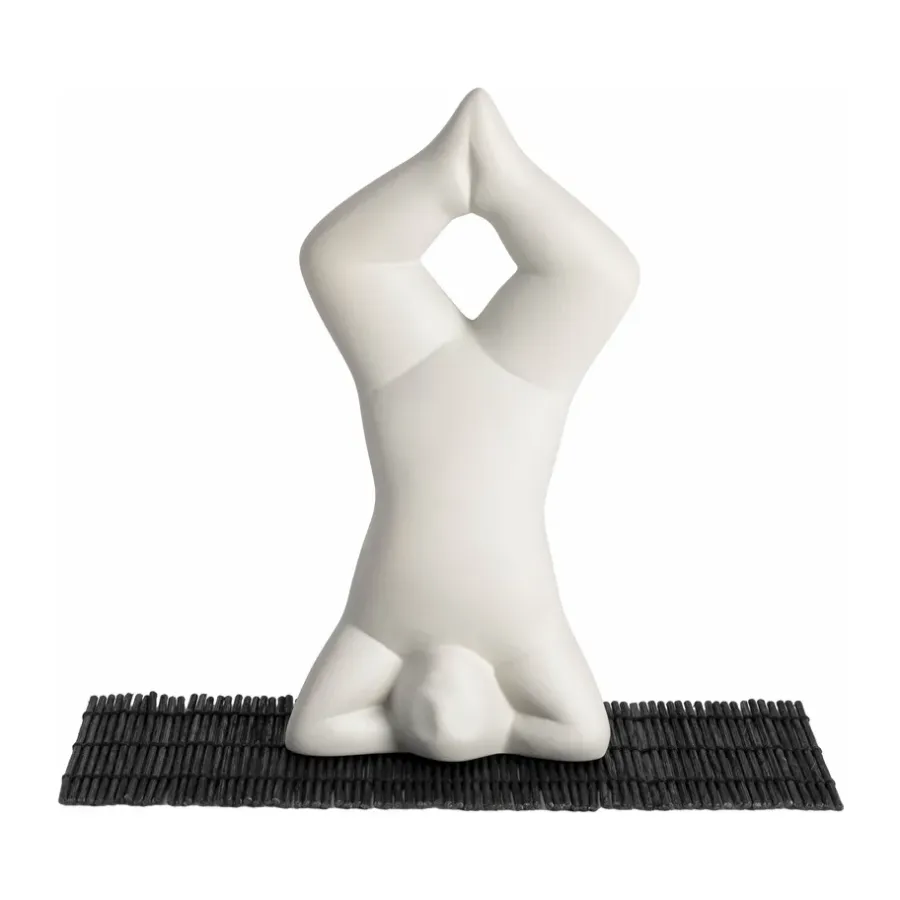 Design House Stockholm Yoga decoratie no. 3, Light grey< Sculpturen & Porseleinen Beelden