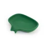 Bosign Zeepbakje met verborgen afvoertuit silicone small 8,5x10,8, Donkergroen< Zeepdispensers & Zeepschaaltjes