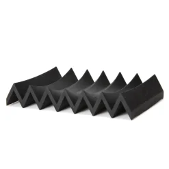 Ørskov Zigzag zeepbakje, zwart< Zeepdispensers & Zeepschaaltjes